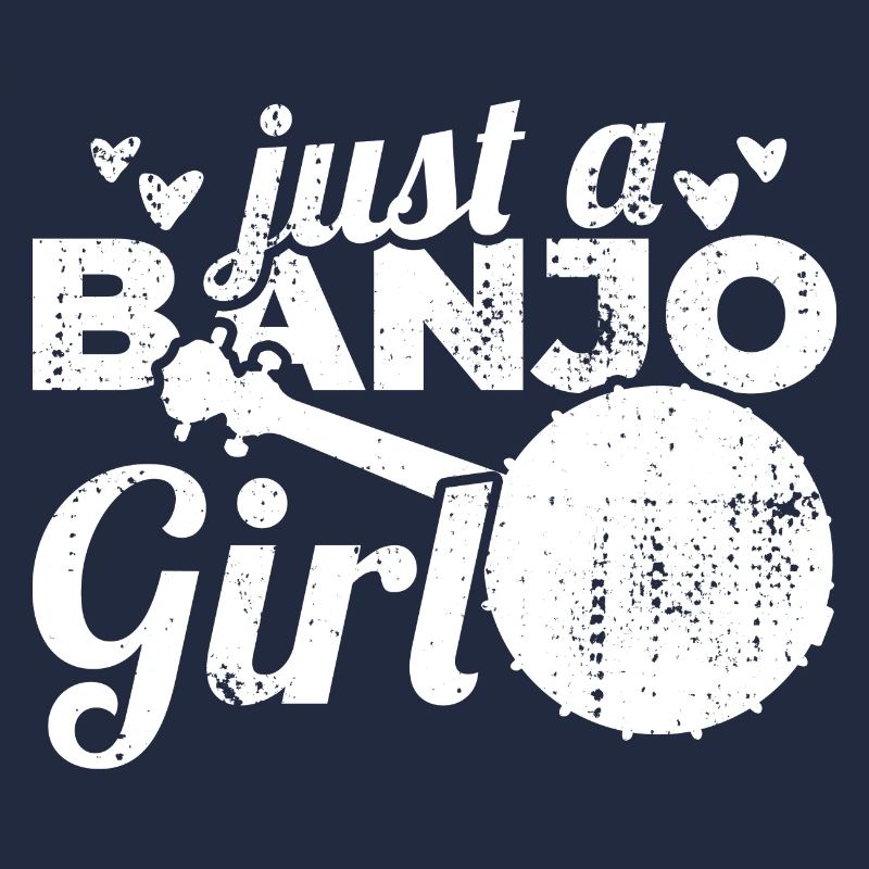 Nur ein Banjo Mädchen
