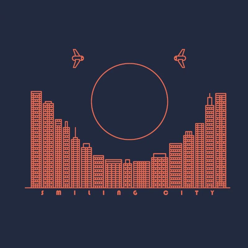 SmilingCity - version rouge
