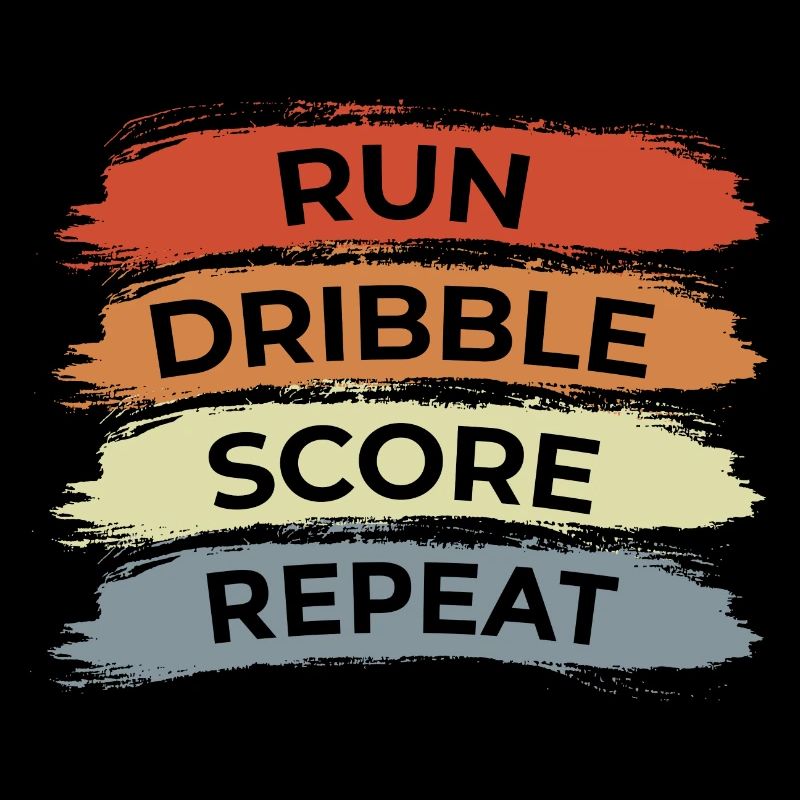 Courir Dribble Score Répéter