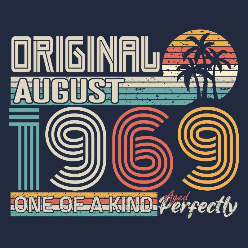 August 1969 Birthday August 1969 Gift