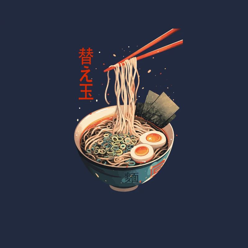 Authentische Ramen-Schalen-Kunst Authentic Ramen