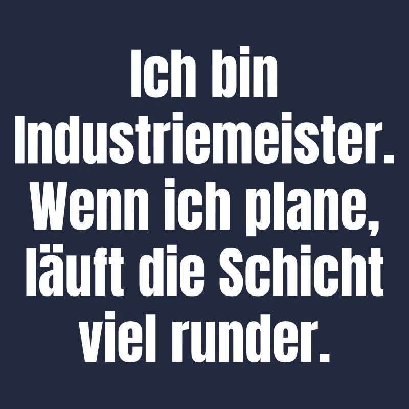 Slogan de planification de contremaître industriel