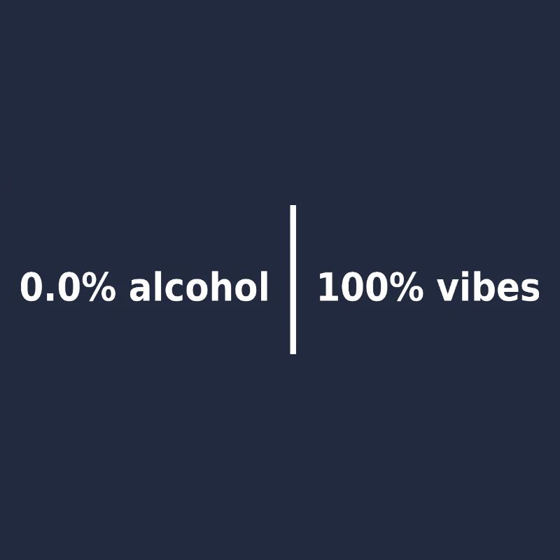 0.0% Alcohol | 100% Vibes