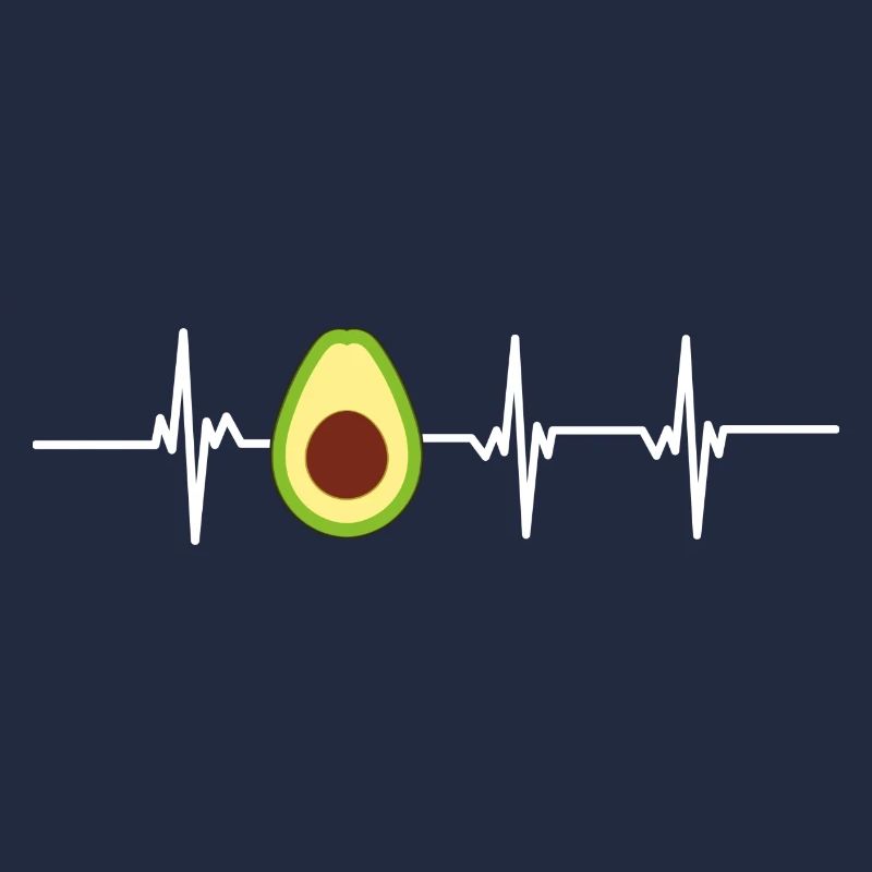 Avocado-Herzschlag