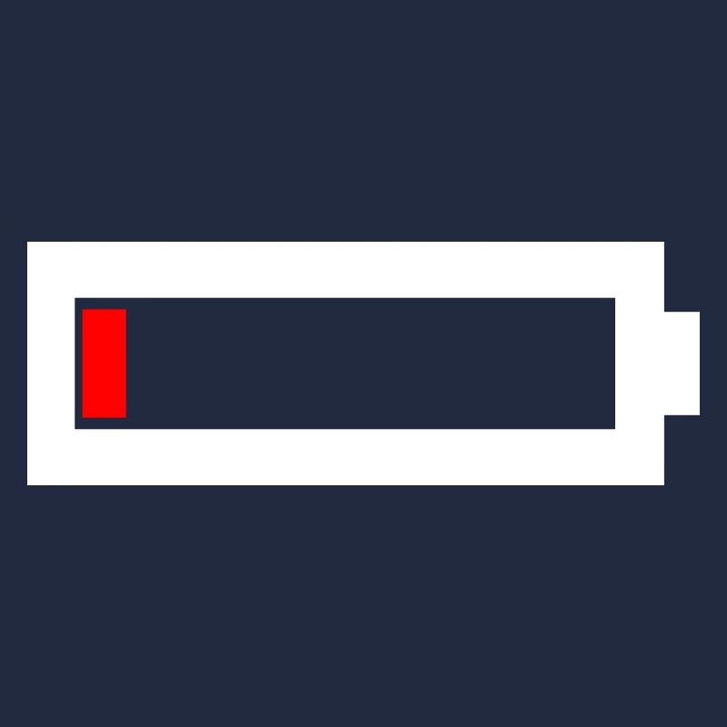 Batterie vide