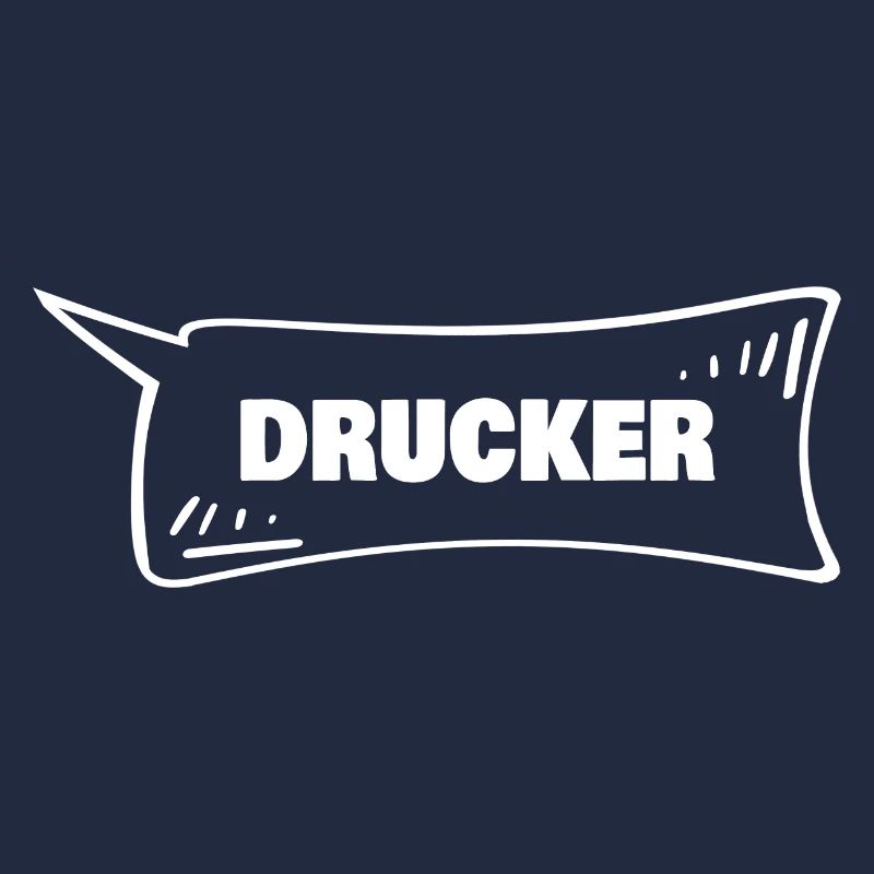 Sprechblase Drucker
