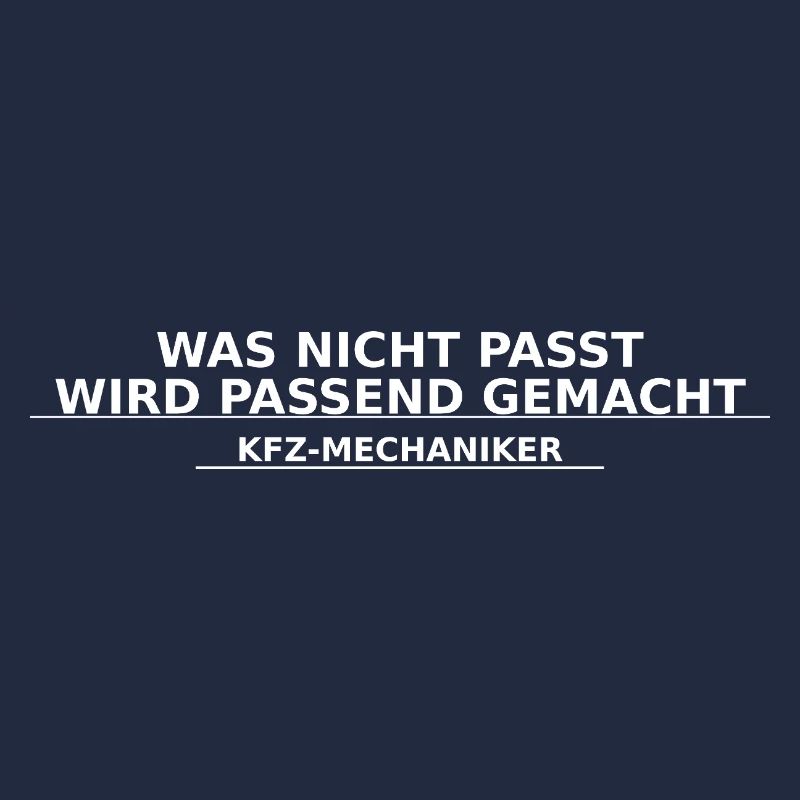 KFZ-Mechaniker – Was nicht passt, wird passend