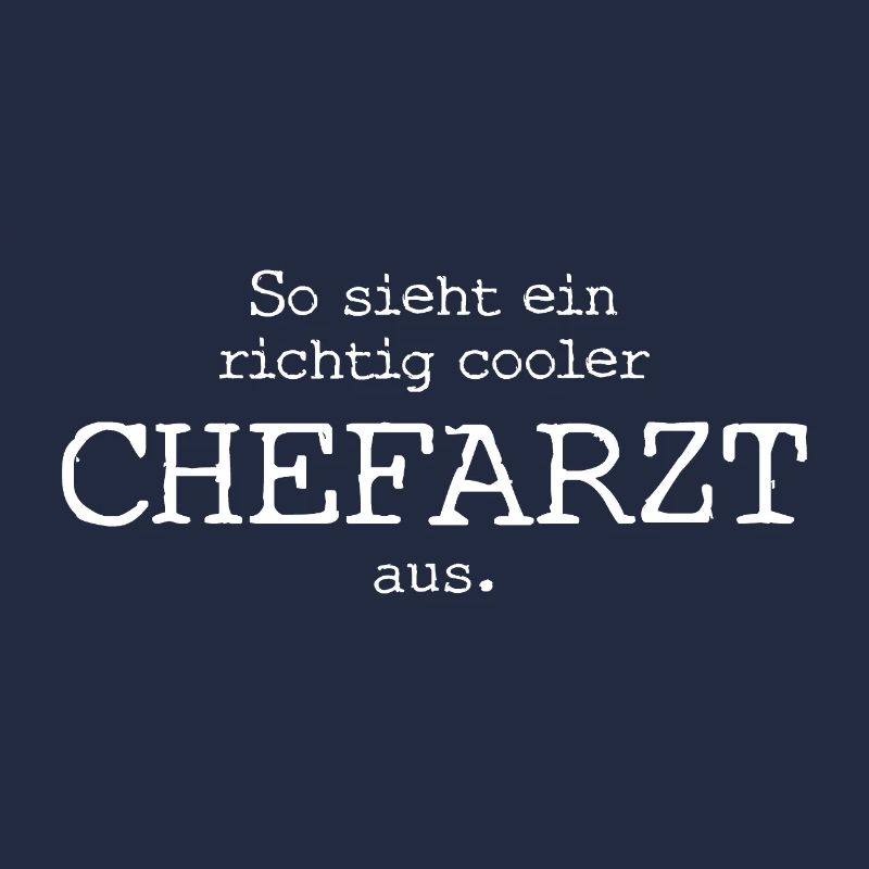C’est à cela que ressemble un médecin-chef vraiment cool.