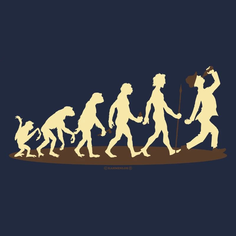 FUN - Evolution Bayer Bier - Geschenk - Bestseller