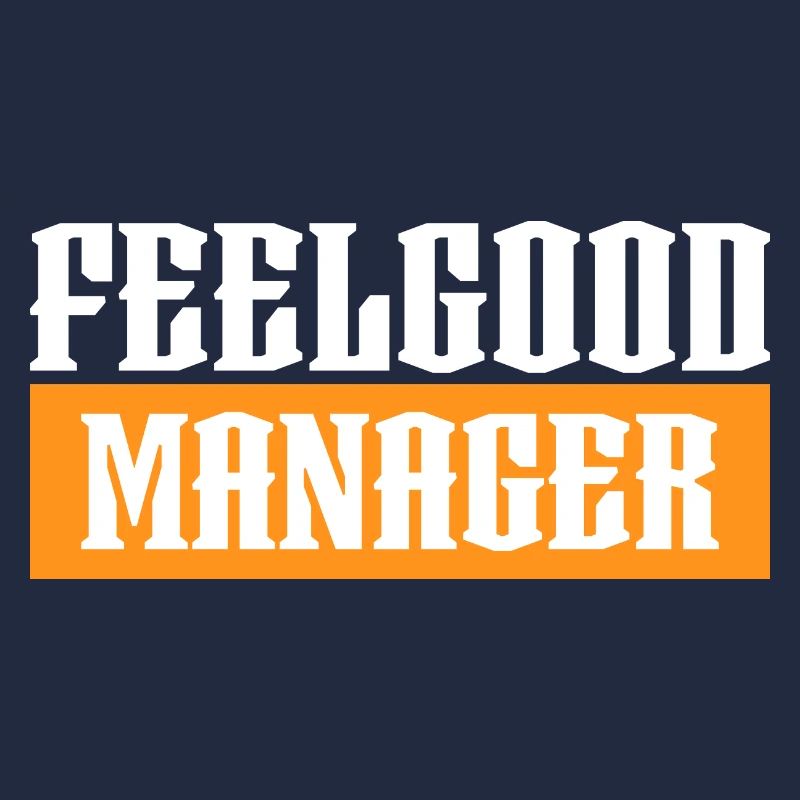 Agence Feelgood manager tshirt orange noir
