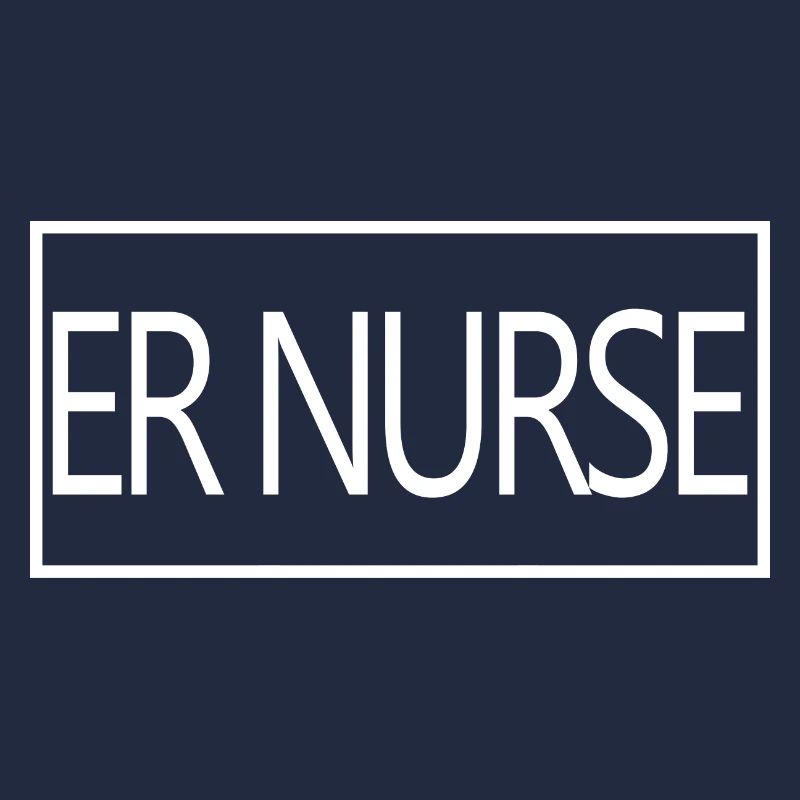 ER Nurse Proud Graduated Nursing Student