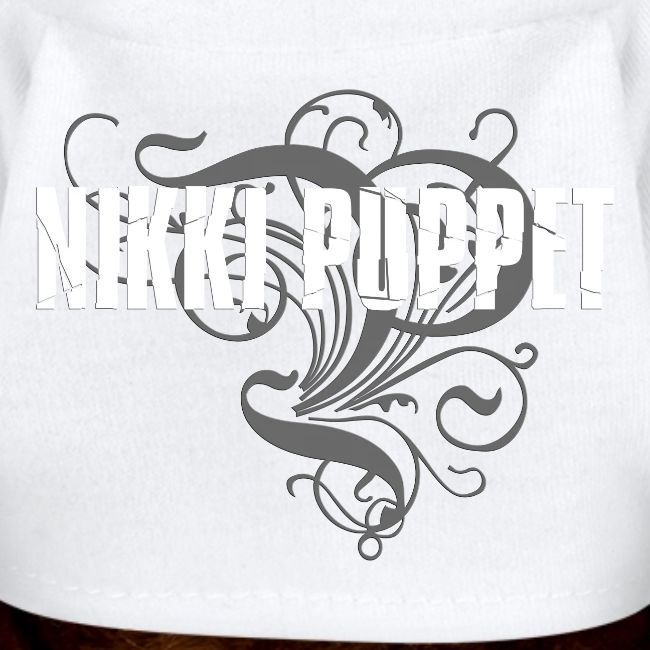 NIKKI PUPPET LOGO weiss