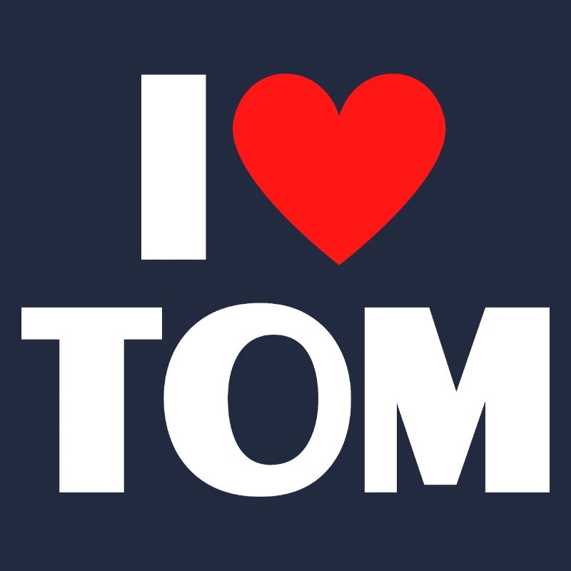 J'aime Tom Red Heart, fan du nom romantique