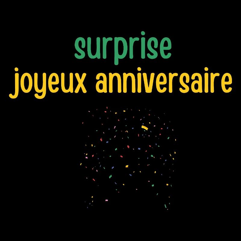 surprise joyeux anniversaire 