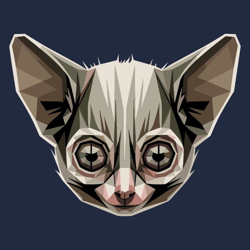 Galago Buisson Bébé Singe Galagos Singe Mignon Galago