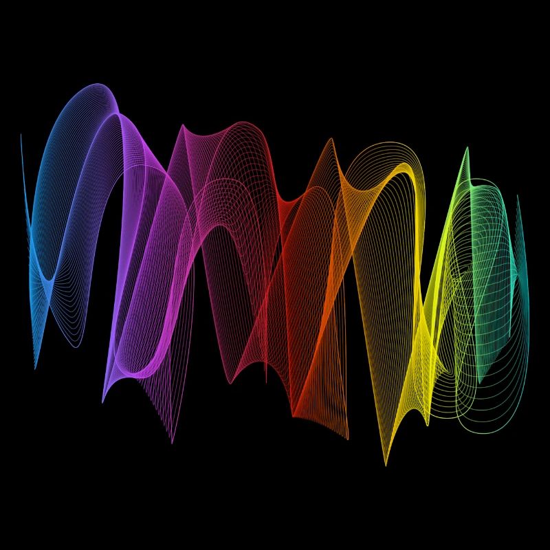 Lignes abstraites Design 07