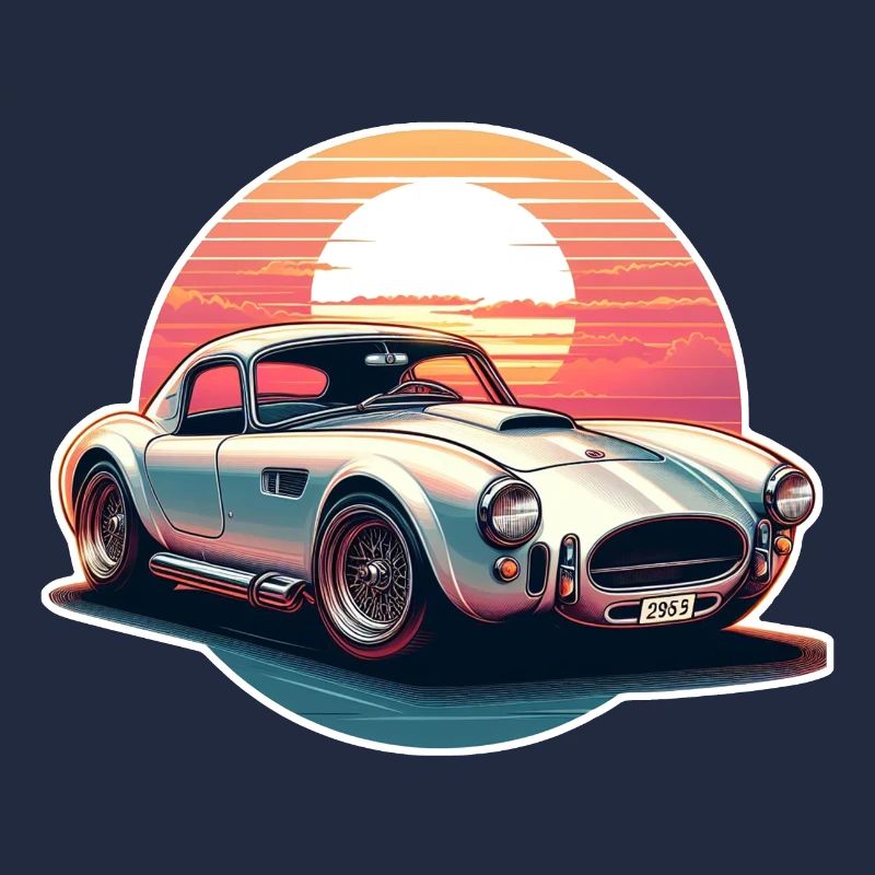 Oldtimer Sonnenuntergang