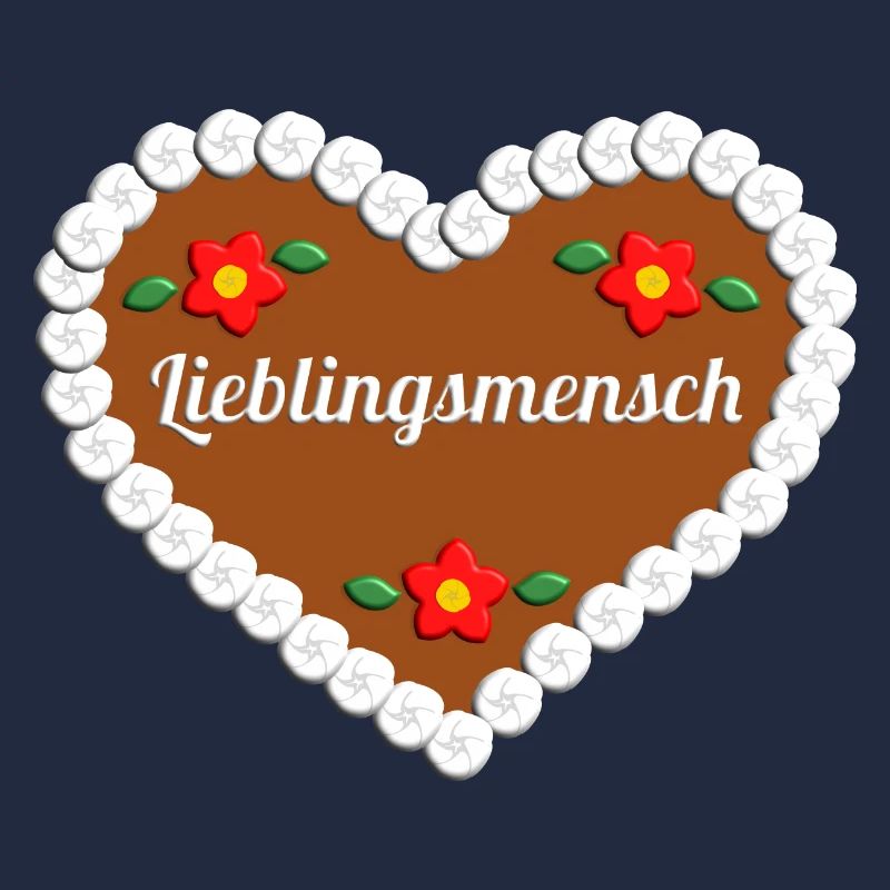 Lieblingsmensch Lebkuchenherz Geschenk
