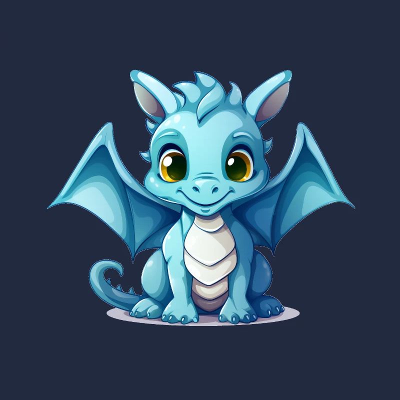 Petit Dragon Bleu