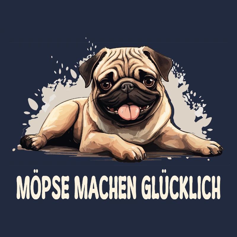 Glück ist… ein Mops im Leben!