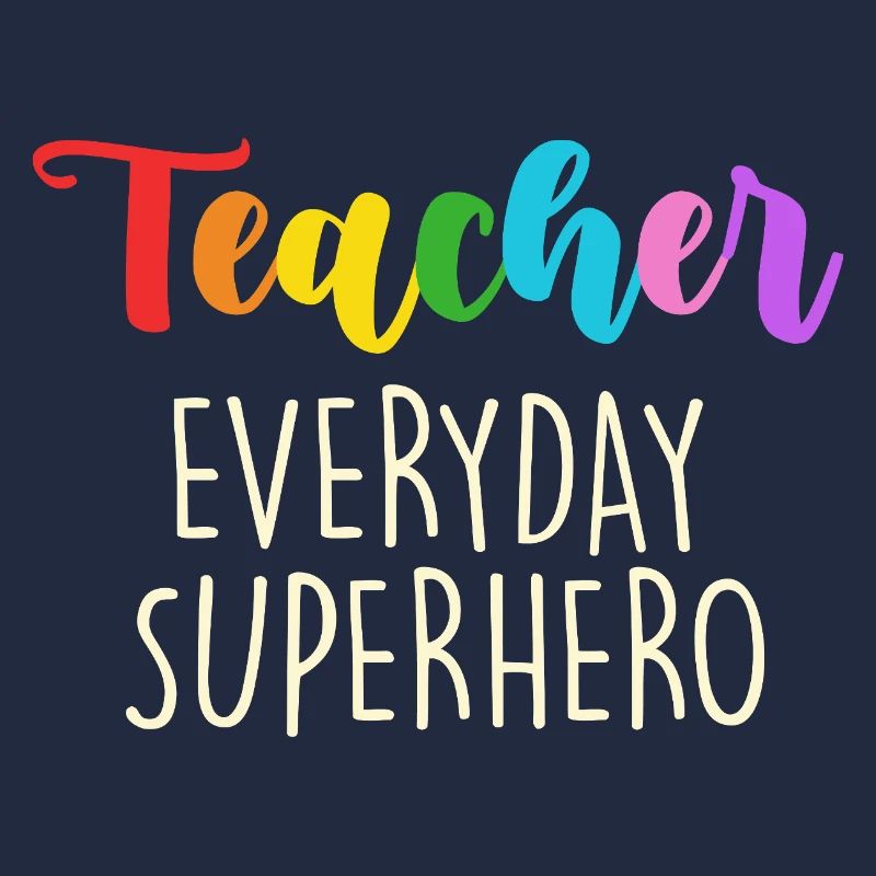 Enseignant au quotidien Conception de super-héros