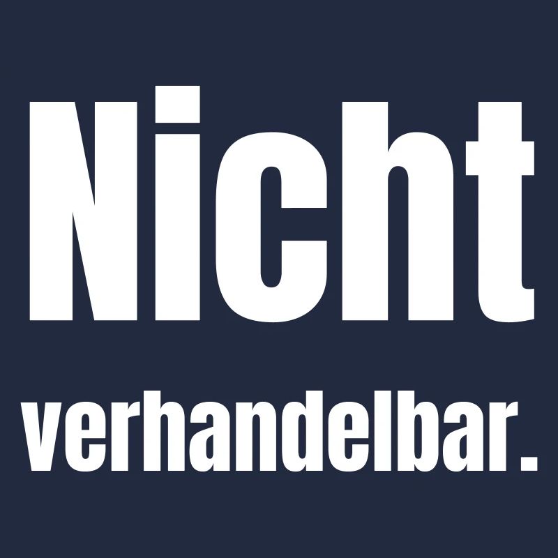 Non-negotiable