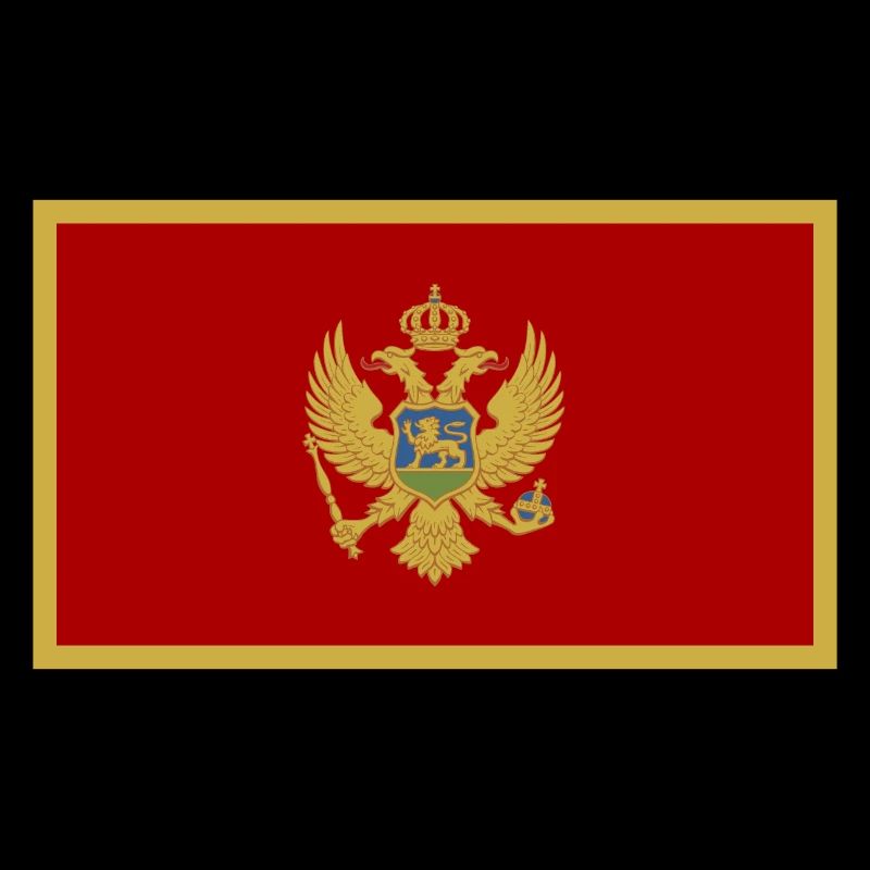 Drapeau du Monténégro