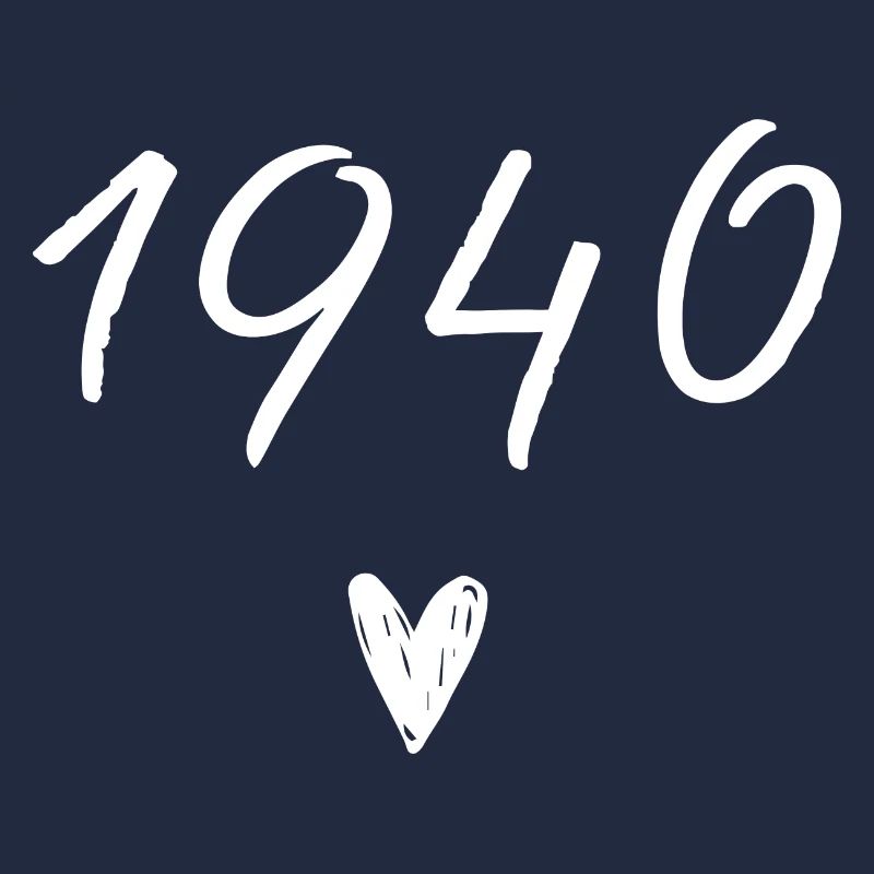 1940 coeur anniversaire