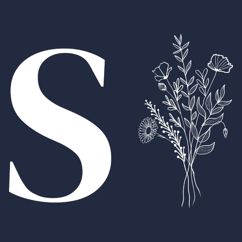 Lette s fleurs minimalistes