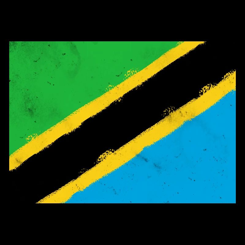 Drapeau de la Tanzanie