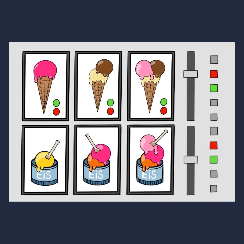 Eiscreme-Maschine