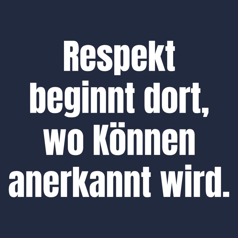 Respect through recognised skills