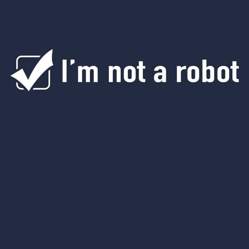 Ich bin kein Roboter