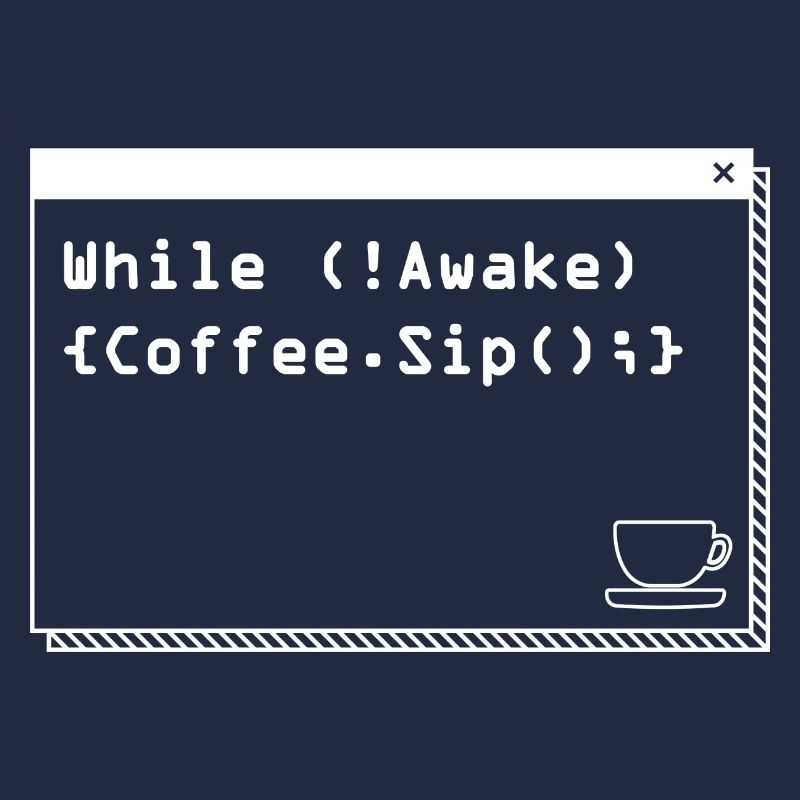 Programmers generate code from coffee