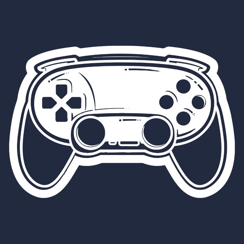 Video Game Controller Drawing