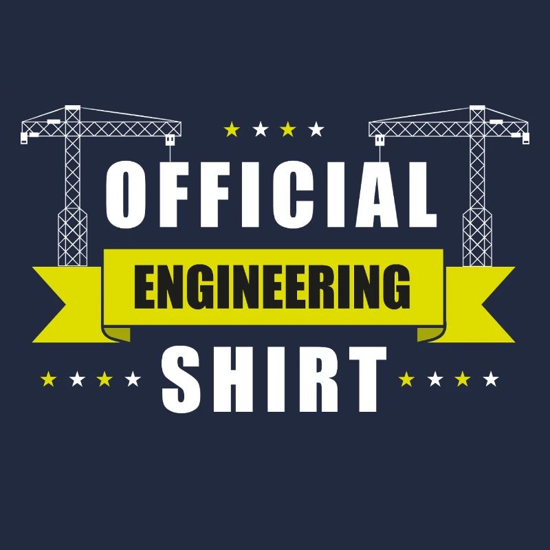 Offizielles Ingenieursshirt Baukonstruktion