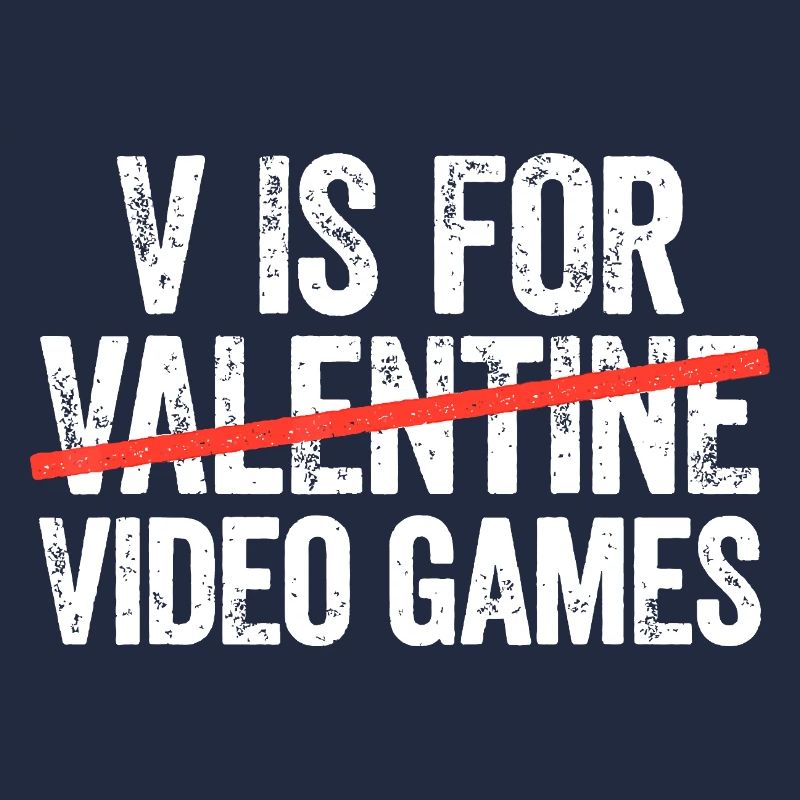 Valentine Gaming Typography