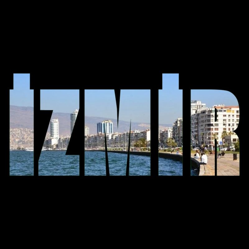 la ville d'izmir et la mer