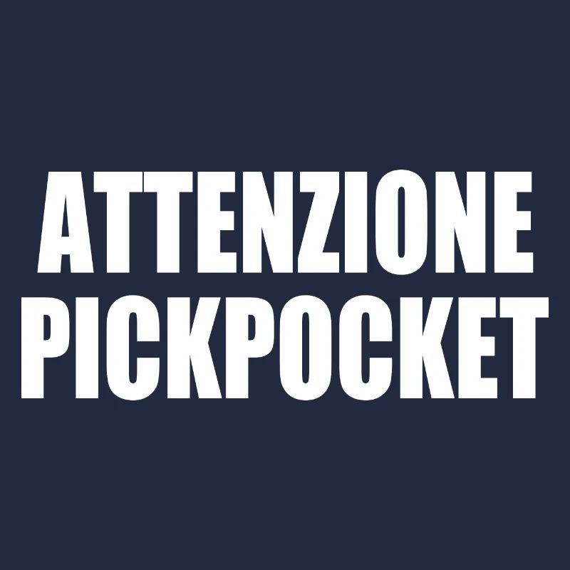 attenzione pickpocket