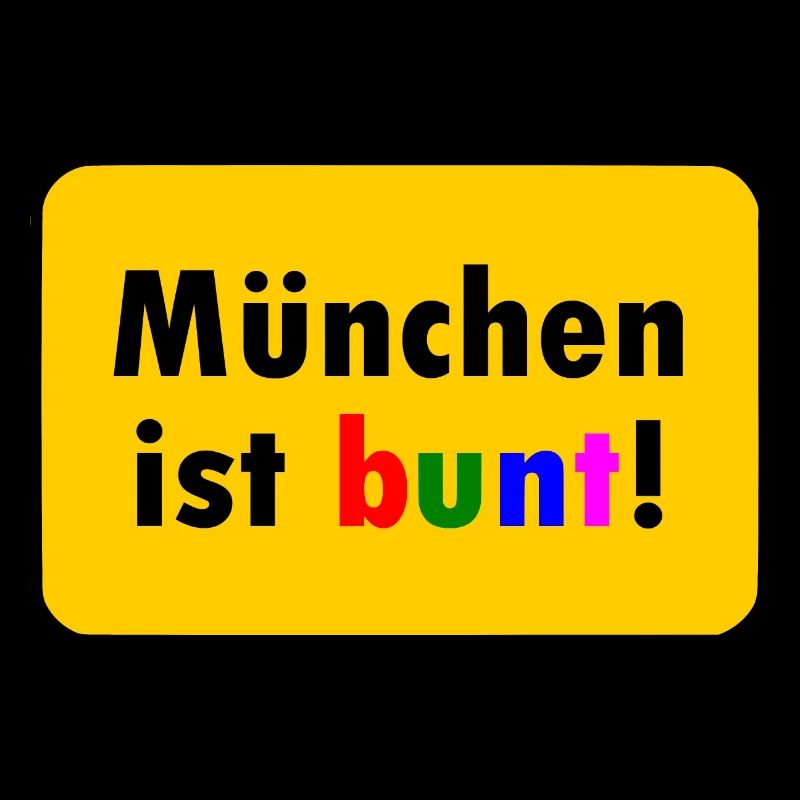 München ist bunt