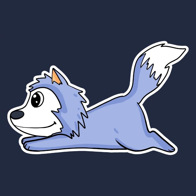 lying wolf