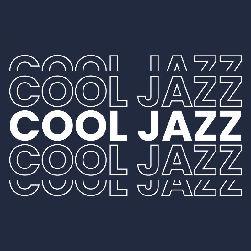 Cooles Jazz-Logo-Muster