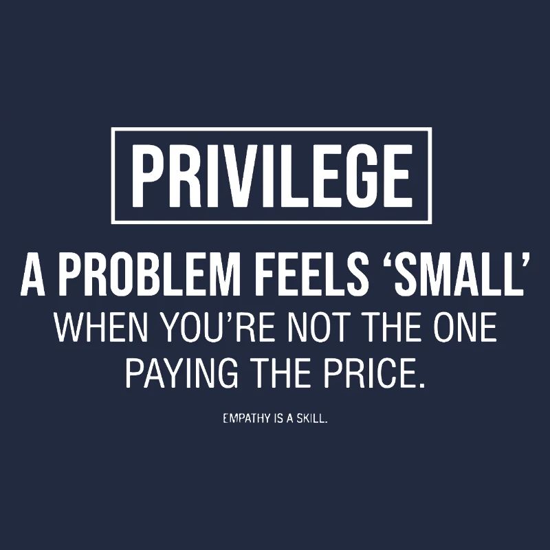 Empathie Statement Typografie