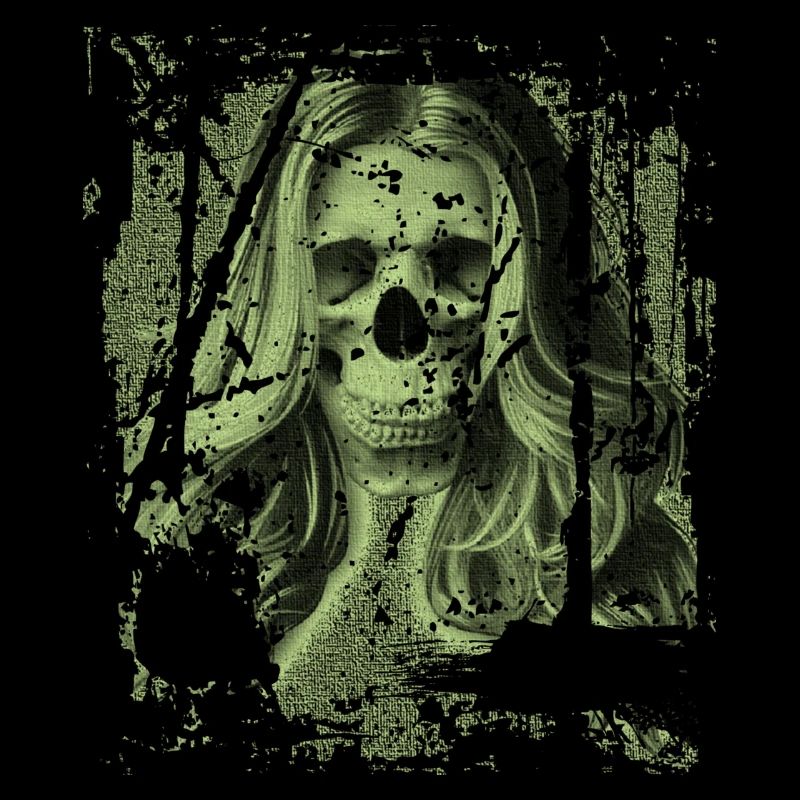 Skull fille vert