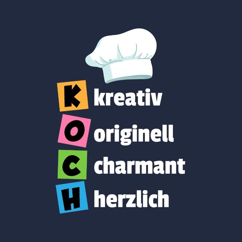 Chef - creative, original, charming, cordial