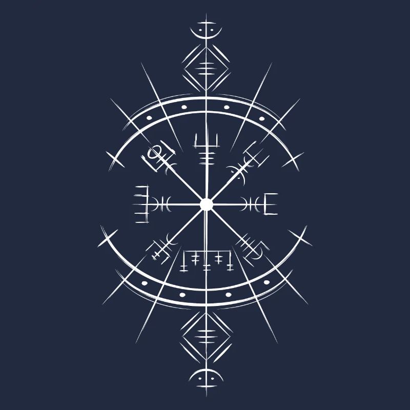 Vegvisir Viking Compass Neopaganism