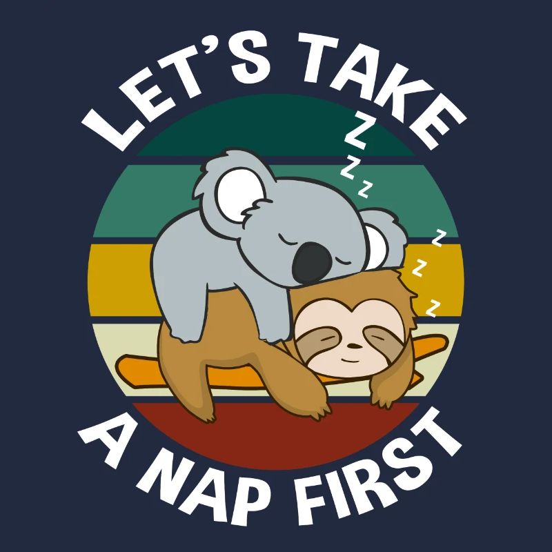 Sloth koala dormant mocassins lève-tard