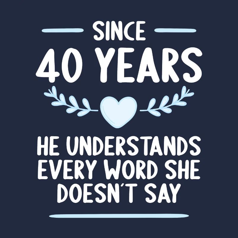 40 years married 40th wedding anniversary