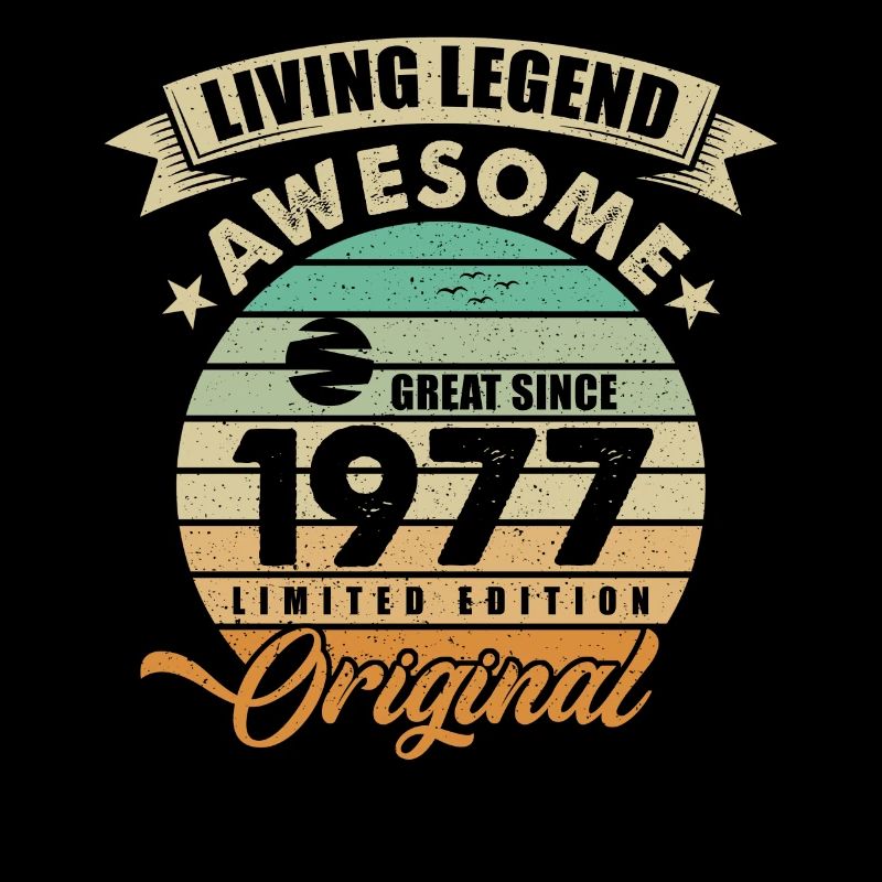 1977 Birthday Retro Orginal