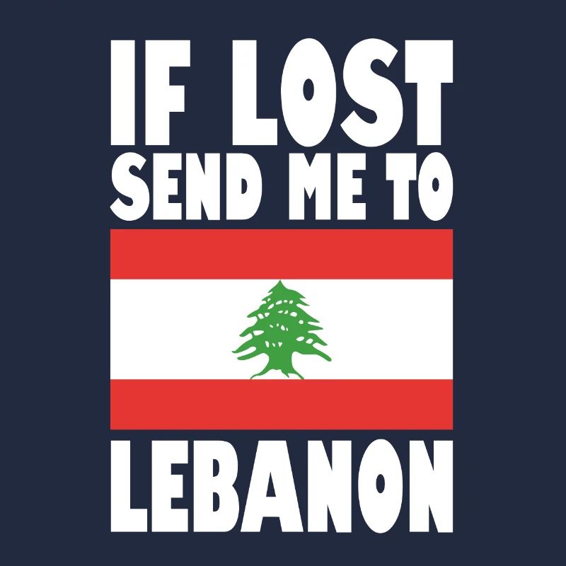 Libanon Flagge Spruch